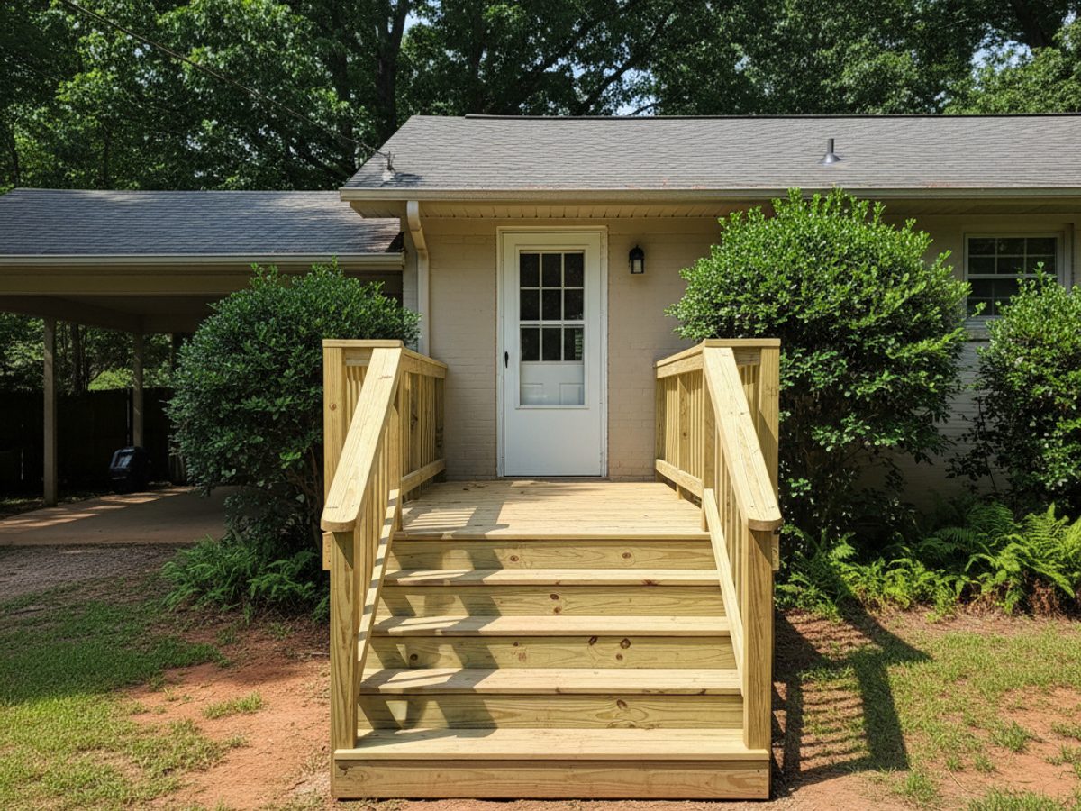 Deck Repair completed by Paradise Deck Company in Smyrna, GA