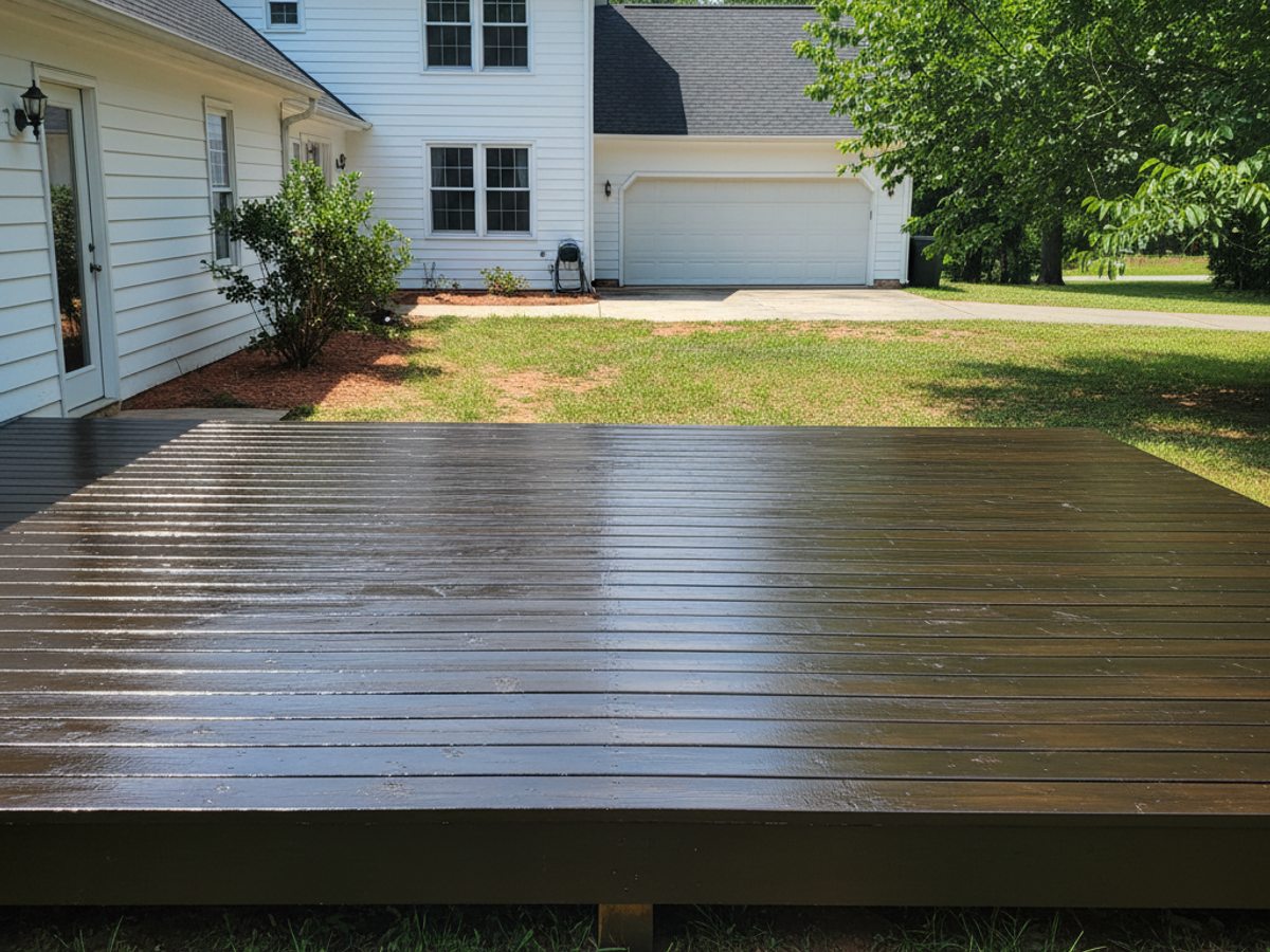 Deck Board Replacement completed by Paradise Deck Company in Cartersville, GA