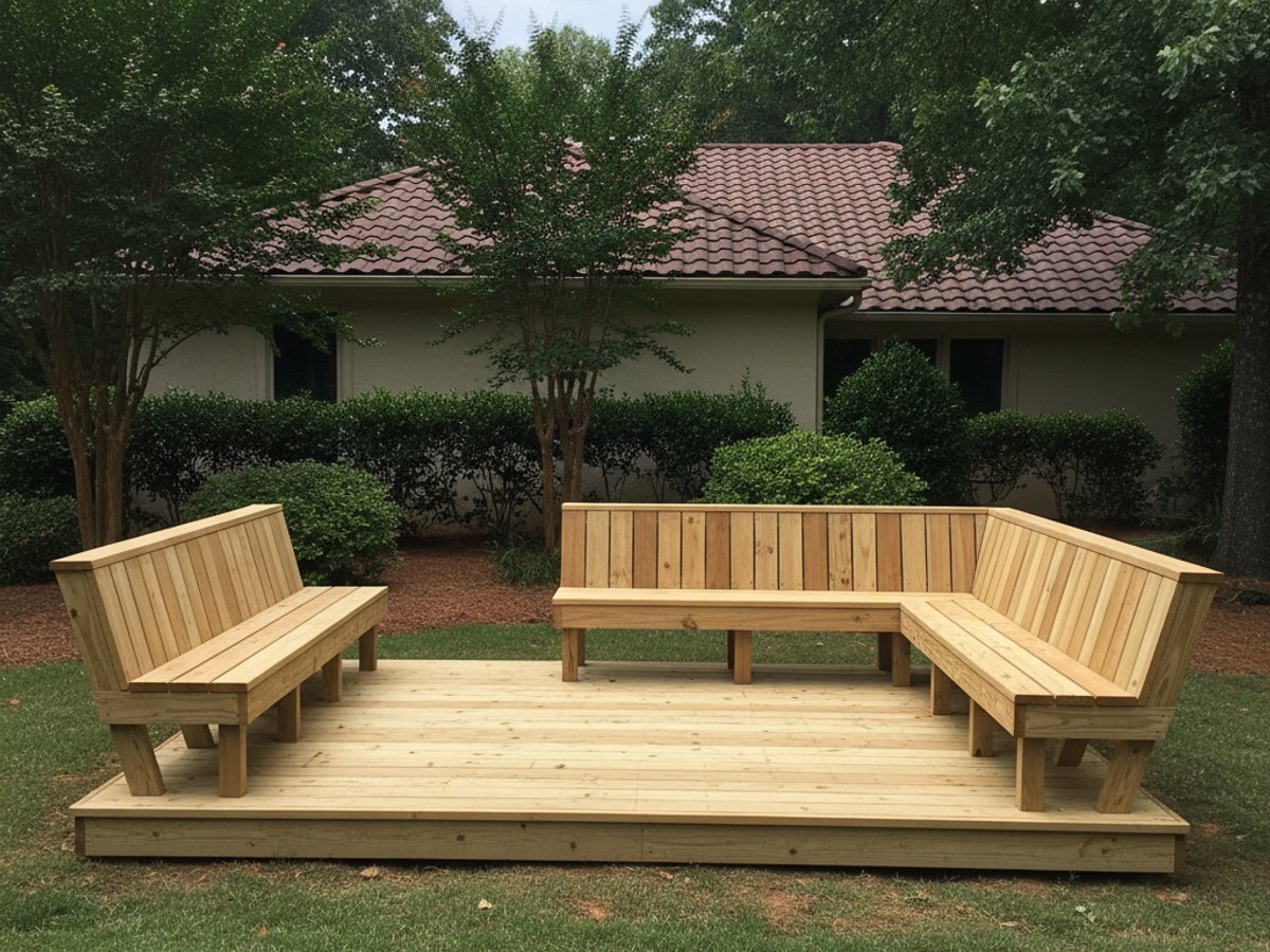 Deck Installation completed by Paradise Deck Company in Hiram, GA