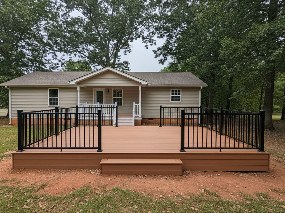 Deck Repair completed by Paradise Deck Company in Marietta, GA